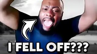 YES I FELL OFF!