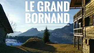 Skiing and Biking in the French Alps