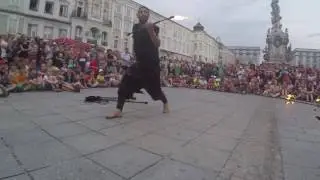 Chris Blaze   Raw Busking Show @ Linz Festival Austria 2016