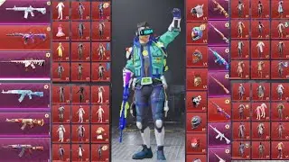 All mythic outfits and mythic emotes | Parachute Plane and Grenade skins | PUBG MOBILE BEST ACCOUNT