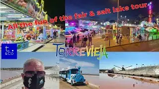 Torrevieja fair | guided tour of the Torrevieja salt lake | Pink Salt Lake Tour | Torrevieja