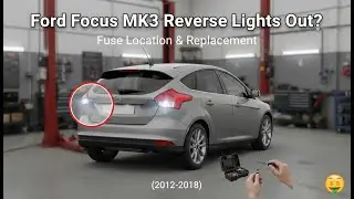 Quick Fix! Ford Focus Mk3 (2012-2018) Reverse Light Fuse Blown? How to Find and Replace It