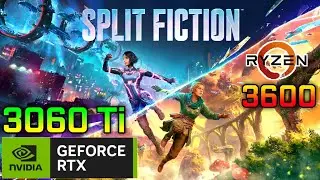 Split Fiction - RTX 3060 Ti + Ryzen 5 3600 ft. @ShaqulinGaming- Ultra,Medium,FSR 3.1 - Solid Port !