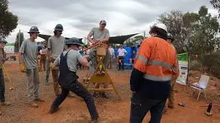 2023 Mens Swede Saw - 45th Intercollegiate Mining Games in Kalgoorlie, WA