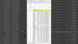 Generate An Automatically Updating Serial Number List  #exceltips #excel #exceltutorial