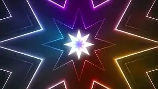 Colorful Star Motion Background Loop Video || Animation || Motion graphics #abstract #background