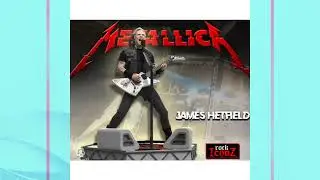 Metallica James Hetfield Rock Iconz Limited Edition Statue