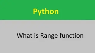 What is Range in Python