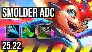 SMOLDER & Janna vs CAITLYN & Morgana (ADC) | 92k DMG, 6k comeback, Legendary | EUW Diamond | 25.22