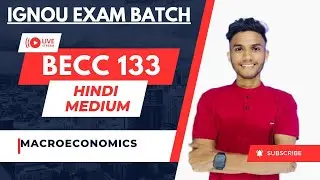 #24 BECC 133 | MACRO ECONOMICS HINDI | IMPORTANT QUESTIONS MARATHON IGNOU WALAY BCOM