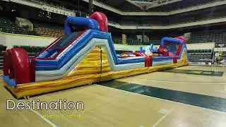 Destination Events' 75 Ft Gauntlet Obstacle Course