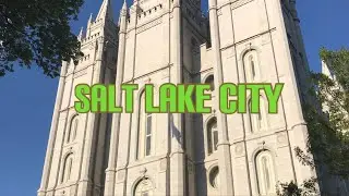 Temple Square Salt Lake City Utah USA and