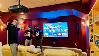 Paradigm 5.1.2 w/ Epson 4K Home Theater Walk Through! New Jersey