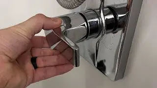 How to remove and tighten a screwless Kohler shower handle