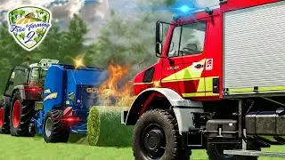 XXL FOLGE! Ballenpresse in Brand: Einsatz für die FFW 🚜 True Farming 2 #486 | Farming Simulator 22