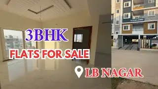 3BHK Flats for sale in LB Nagar || Flats for sale in Hyderabad || @RealMartHyderabad
