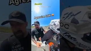 Biker Arrested by Aggressive Cop!