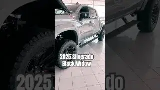 2025 Silverado 2500 Black Widow #blackwidow #silverado #chevrolet #4x4 #luxurytruck