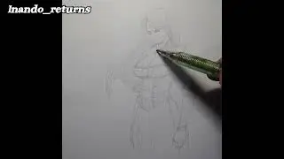 Easy Anime Drawing ⁉️ How to draw a female body gesture perspective tutorial (hari ke-22) #sketch