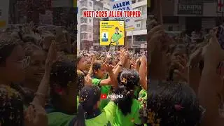 🔴NEET 2025 TOPPER ALLEN 🔥 #air1 #neet2025 #neet #topper #trending #viral #shorts #allen