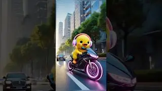 Little duck bought a music system for his friend #shorts #motivation #duck