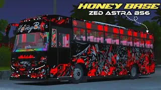 NEW HONEY BASE ZED ASTRA EICHER BS6 REAL BUS 🔥 || TRENDING REVIEW 🤑 ||HONEY BASE HOLIDAYS VIRAL MOD🔥