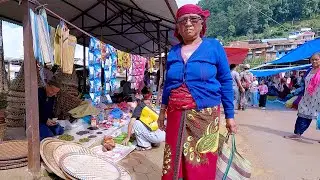 village local HAAT bazaar || life in rural Nepal || @rojanRita