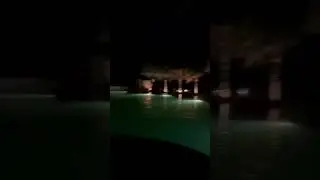 Night Pool View Of Mango Mist Resort Bangalore #mangomistresort #bhaiyajivlogs