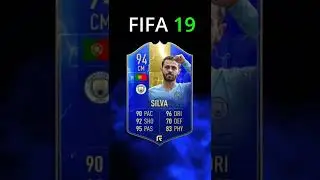 BERNARDO SILVA🇵🇹❤TOTS CARDS 🔥 🔥 FIFA(16-22)#shorts #fifa