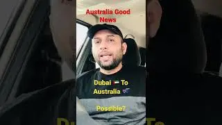 Dubai to Australia 🇦🇺 #visitorvisa#australiavisa#australia#dubai#uae#trending #punjabitraveller