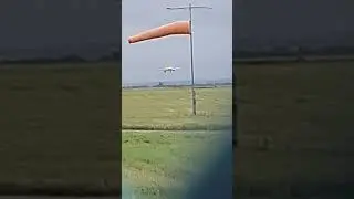 DHL Boeing 767 Crosswind Landing