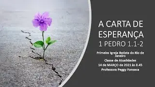 Escola B&iacute;blia Dominical - Classe Atualidades (PIBRJ)14.03.2021 &agrave;s 8.45