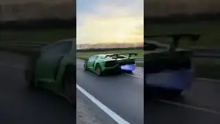 Straight Pipe Lamborghini Aventador SVJ #shorts