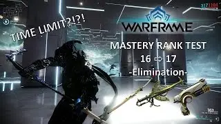 Warframe - Mastery Rank Test 16 to 17