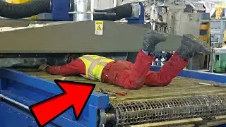 She Bent Down to Check Her Phone... and the Machine Pulled Her Arm | Heavy Machinery Accident