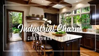 Industrial & Craftsman Small Kitchens
