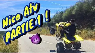 NICO ATV - #Cross Bitume en LTZ Partie 1