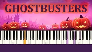 Ghostbusters Theme | Medium Piano Tutorial