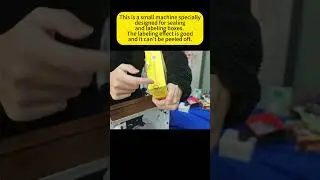 Food box labeling on yuezhou box labeling machine#boxlabelingmachine#machine#factory #originalsource