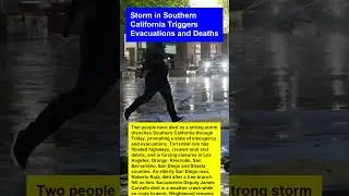 Storm in Southern California Triggers Evacuations and Deaths