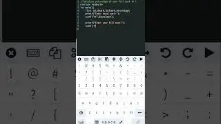 Percentage in C program #coding #coder #cprogramming