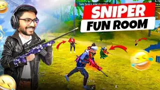 Munna Bhai Sniper Fun Room 🔥- Part 1 -  Free Fire Telugu - MBG ARMY