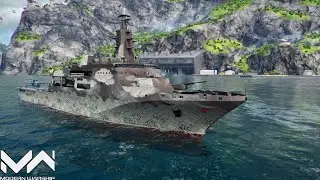 Modern Warships: RF Vladimir Andreev Assault Assault Landing Ship In Action | Online Gameplay 