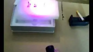 OXLASERS.COM 405nm 100mw blue violet laser pointer burning video