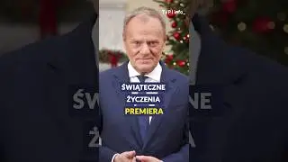 Świąteczne życzenia Premiera Donalda Tuska #polityka #święta #shorts