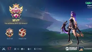 Season 39 Hanabi Massive Damage 19 | Mobile Legends Bang Bang