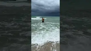 Funny Family Beach Time! Windy day on the beach