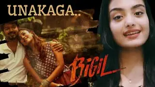 Bigil - Unakaga Song | Parvathi Nair