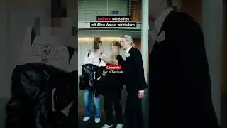 LEHRER SAUER😤 weil Sch&uuml;ler ein FOTO📸 mit ALICE WEIDEL machen wollen‼️  #afd #aliceweidel