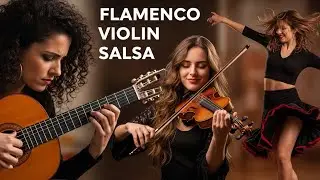 Salsa Flamenco Fusion – Fiery Violin Instrumental Music